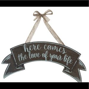 Love Of Your Life Wood Sign